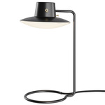 AJ Oxford Table Lamp - Black / Black / Opal