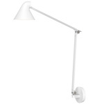 NJP Swing Arm Wall Light - White