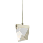 Atlas Pendant - Brushed Nickel / Crystal