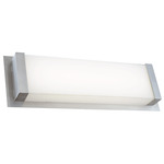 Atom Outdoor Wall Sconce - Stainless Steel / Frosted