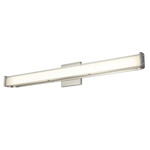 Bend Bathroom Vanity Light - Brushed Nickel / Frosted
