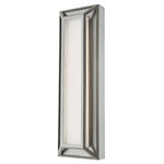 Cell Outdoor Wall Sconce - Stainless Steel / Frosted