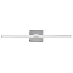 Epee Bathroom Vanity Light - Chrome / White