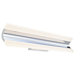 Eros Bathroom Vanity Light - Chrome / White