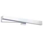 Hilo Bathroom Vanity Light - Chrome / Frosted