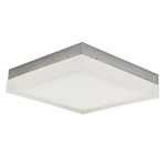Icecube Ceiling Light - Brushed Nickel / Frosted