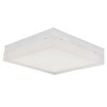 Icecube Ceiling Light - Chrome / Frosted