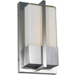 Neutron Outdoor Wall Sconce - Stainless Steel / Frosted