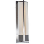 Neutron Outdoor Wall Sconce - Stainless Steel / Frosted