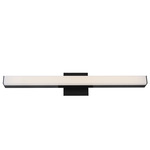 Sabre Bathroom Vanity Light - Black / White