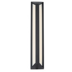 Newport Outdoor Wall Sconce - Matte Black / Frosted