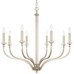 Breigh Chandelier - Champagne Gold