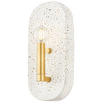 Ethel Wall Sconce - Terrazzo / Aged Brass