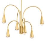 Jenica Chandelier - Aged Brass