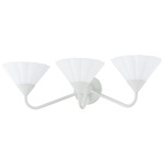 Kelsey Bathroom Vanity Light - White / Matte Opal