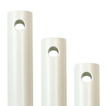 Downrod for Modern Fan Ceiling Fans - Matte White