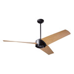 Ambit DC Ceiling Fan - Matte Black / Maple