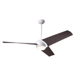 Ambit DC Ceiling Fan - Matte White / Ebony