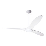 IC/Brisa DC Ceiling Fan - Matte White