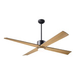 Nouveau DC Ceiling Fan - Dark Bronze / Brass / Maple