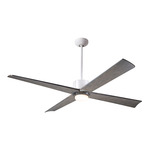 Nouveau DC Ceiling Fan - Matte White / Graphite / Graywash