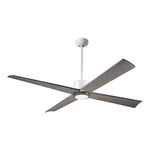 Nouveau DC Ceiling Fan - Matte White / Graphite / Graywash