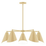 J-Series Jasmine Stem Hung Chandelier - Ivory