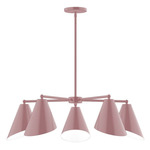 J-Series Jasmine Chandelier - Mauve