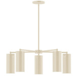 J-Series Jordan Stem Hung Chandelier - Cream