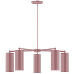 J-Series Jordan Stem Hung Chandelier - Mauve
