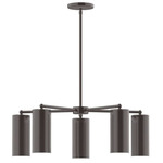 J-Series Jordan Stem Hung Chandelier - Architectural Bronze