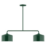 Axis Julia Linear Pendant - Forest Green