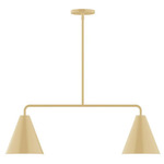 J-Series Jynx Stem Hung Linear Multi-Light Pendant - Ivory