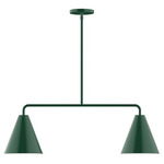 J-Series Jinx Linear Pendant - Forest Green