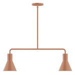 Axis Flare Linear Pendant - Terracotta