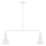 Axis Flare Linear Pendant - White