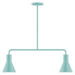 Axis Flare Linear Pendant - Sea Green