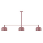 J-Series Julia Stem Hung Linear Multi-Light Pendant - Mauve