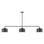 J-Series Julia Stem Hung Linear Multi-Light Pendant - Architectural Bronze