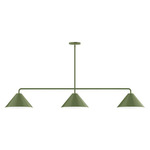 Axis Pinnacle Linear Pendant - Fern Green