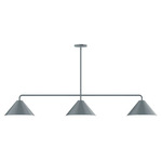 Axis Pinnacle Linear Pendant - Slate Gray