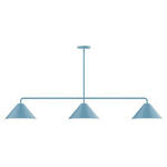 Axis Pinnacle Linear Pendant - Light Blue