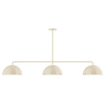 Axis Arcade Stem Hung Linear Multi-Light Pendant - Cream