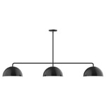 Axis Arcade Stem Hung Linear Multi-Light Pendant - Black