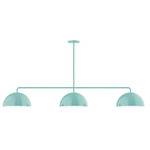 Axis Arcade Stem Hung Linear Multi-Light Pendant - Sea Green