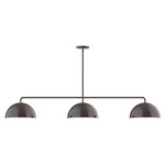 Axis Arcade Stem Hung Linear Multi-Light Pendant - Architectural Bronze