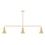 Axis Flare Linear Pendant - Ivory