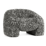 Hortensia Armchair - Grey Petal