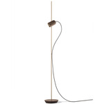 Onfa Floor Lamp - Walnut / Polished Brass