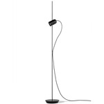 Onfa Floor Lamp - Black Stained Ash / Graphite Steel